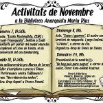 Activitats novembre 2018